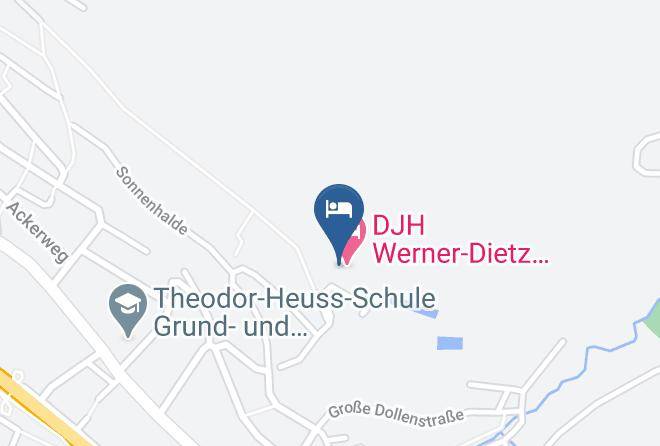 Baden Baden - Jugendherberge Baden Baden Maps
