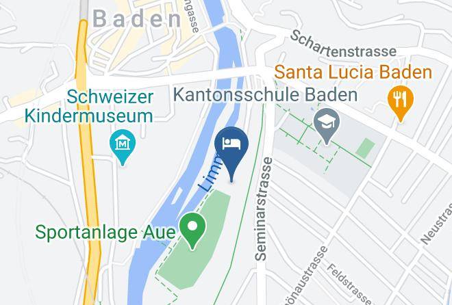 Jugendherberge Baden Map