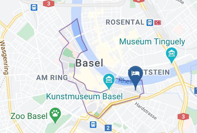 Basel - Youth Hostel Basel Maps