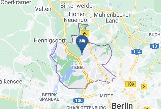 Jugendherberge Berlin Ernst Reuter Map