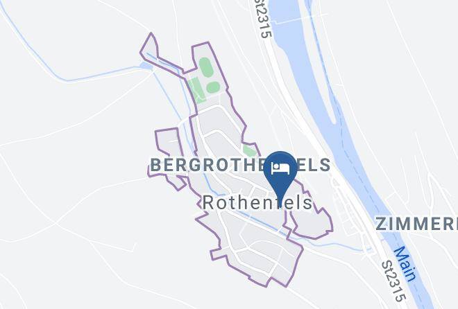 Jugendherberge Burg Rothenfels Map