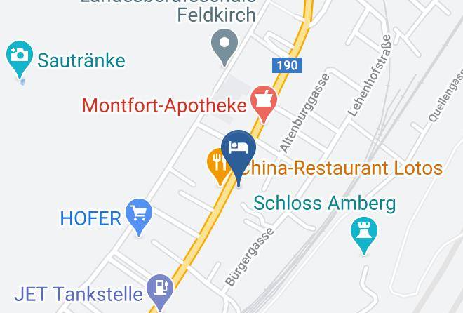 Feldkirch - Jugendherberge Feldkirch Maps
