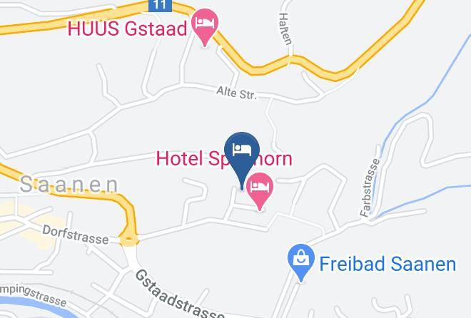Obersimmental Saanen - Jugendherberge Gstaad Saanenland Maps
