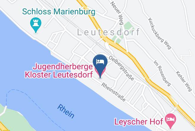 Neuwied - Jugendherberge Kloster Leutesdorf Maps