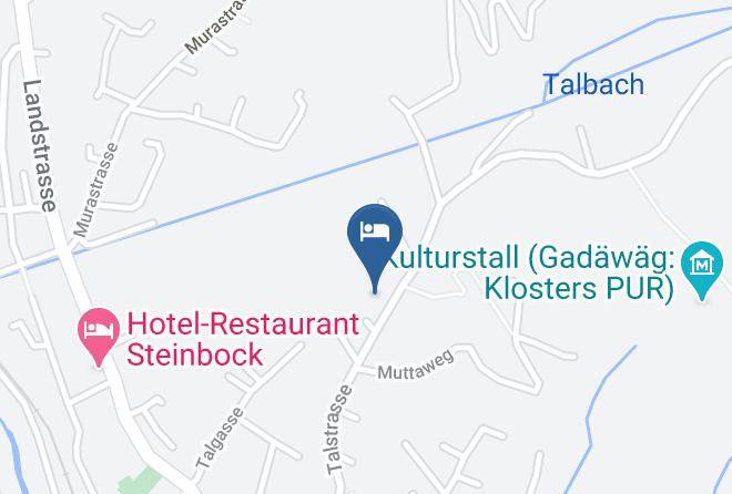 Prattigau Davos - Klosters Youth Hostel Maps