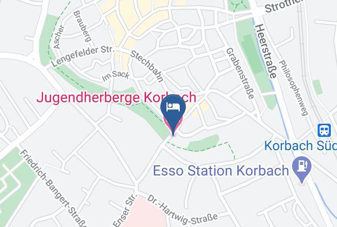 Waldeck Frankenberg - Jugendherberge Korbach Maps