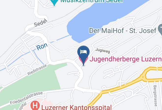 Lucerne - Jugendherberge Luzern Maps