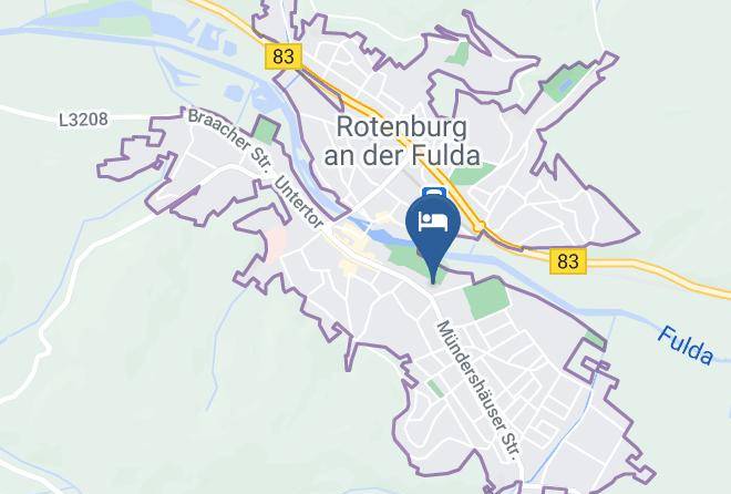 Hersfeld Rotenburg - Jugendherberge Rotenburg An Der Fulda Maps