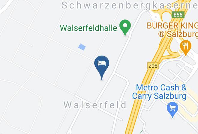 Salzburg Umgebung - Jugendherberge Salzburg Wals Jugendgastehaus Junges Hotel Maps