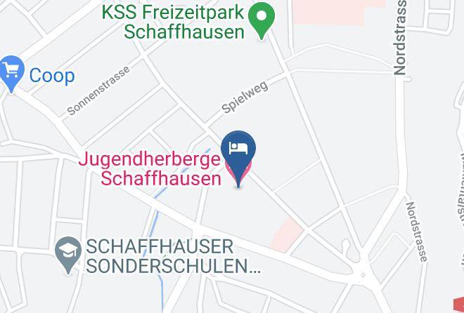 Schaffhausen - Jugendherberge Schaffhausen Maps
