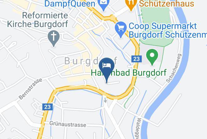 Emmental - Jugendherberge Schloss Burgdorf Maps