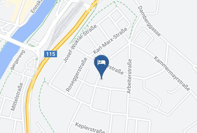 Steyr - Jugendherberge Steyr Maps