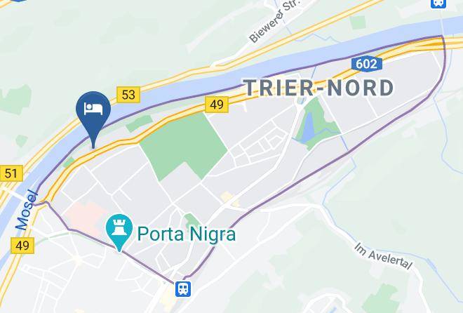 Treves - Romerstadt Jugendherberge Trier Maps