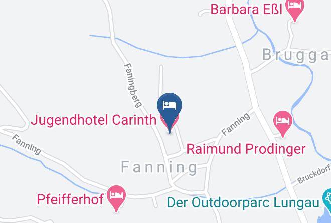 Tamsweg - Jugendhotel Carinth Maps