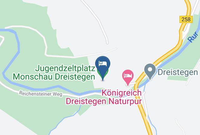 Aachen - Jugendzeltplatz Monschau Dreistegen Maps