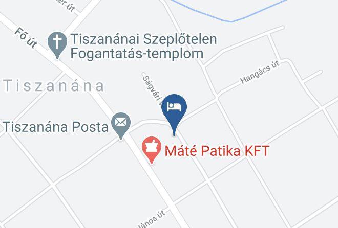 Tiszanana - Juhasz Vendeghaz Maps