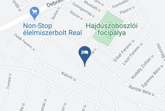 Hajduszoboszlo - Julia Pension Maps