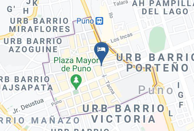 Puno - Julio Cesar Hoteles Maps