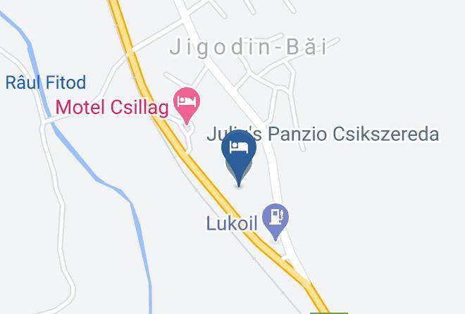 Miercurea Ciuc - Juliu's Panzio Csikszereda Maps