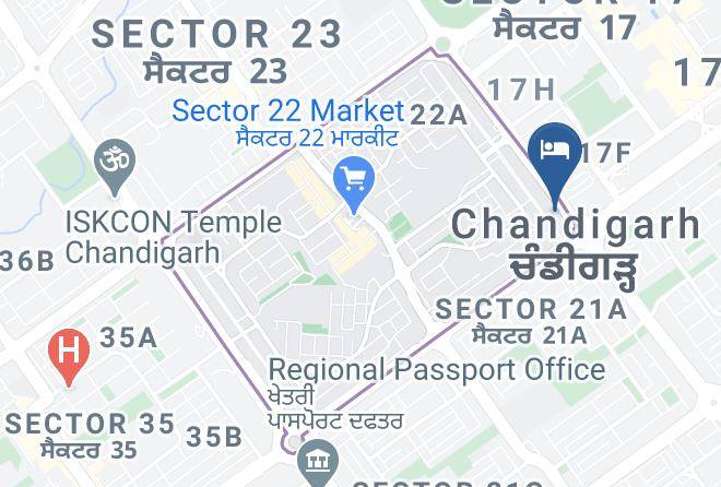 Sector 22 - Jullundur Hotel & Restaurant Maps