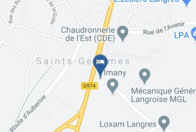 Haute Marne - Jum'hotel Maps