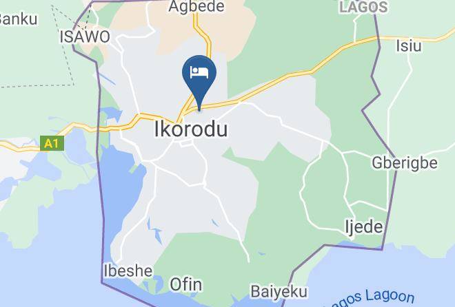 Ikorodu - Jumarty Palace Hotel Maps
