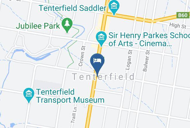 Tenterfield - Jumbuck Motor Inn Maps