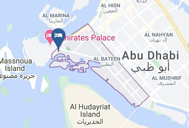 Abu Dhabi - Conrad Abu Dhabi Etihad Towers Maps