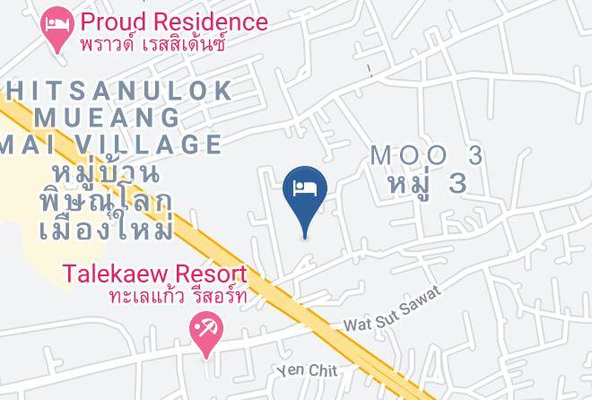 Amphoe Mueang Phitsanulok - Jumpa Resort Maps