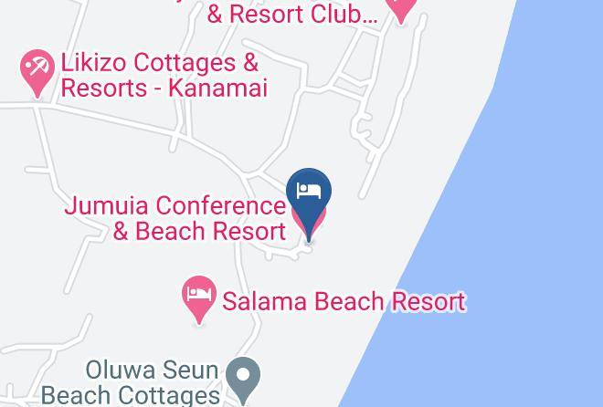 Kilifi - Jumuia Conference & Beach Resort Maps