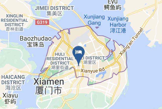 Xiamen - Jun Yi Hotel Maps