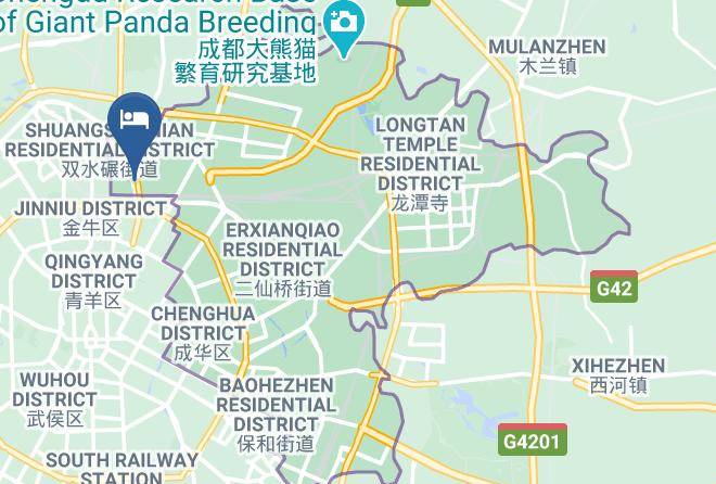 Chengdu - Jun Yue Hotel Maps