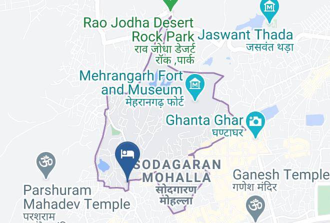 Jodhpur - Juna Mahal Boutique Homestay Maps
