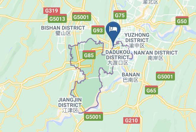 Jiulongpo District - Junbang Business Hotel Maps