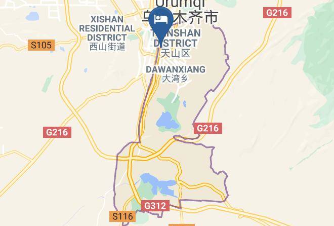 Urumqi - Junbang Tianshan Hotel Maps