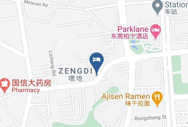 Dongguan - Juncheng Business Hotel Maps