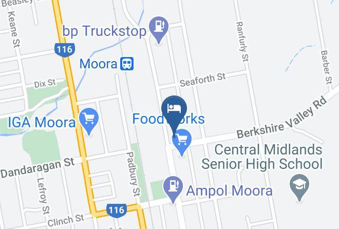 Moora - Junction Hotel Moora Maps
