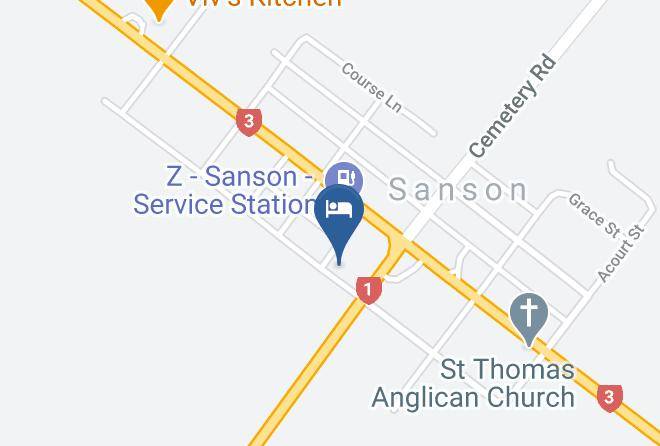 Manawatu - Junction Motel Sanson Maps