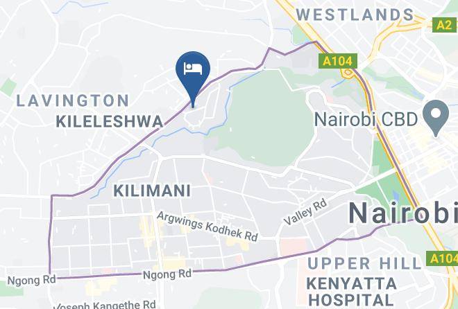 Nairobi - Junction Turkey Hotel Maps