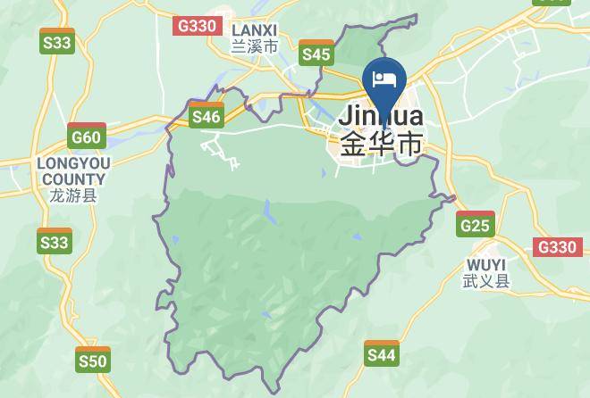 Jinhua - Jundu Boutique Hotel Maps