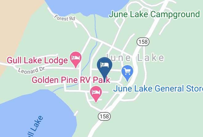 Mono - June Lake Rv Park Maps
