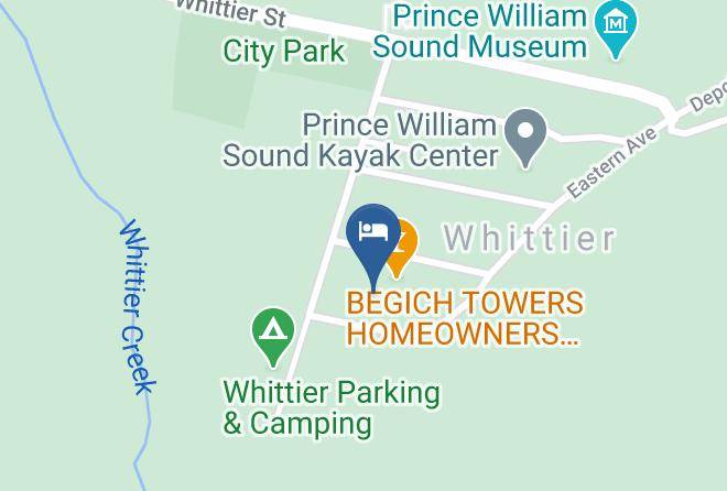 June's Whittier Condo Suites Map