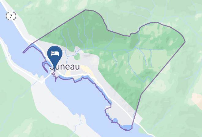 Juneau Borough - Juneau Hotel Maps