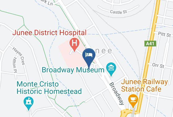 Junee - Junee Motor Inn Maps