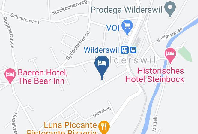 Interlaken Oberhasli - Jungfrau Hotel Maps