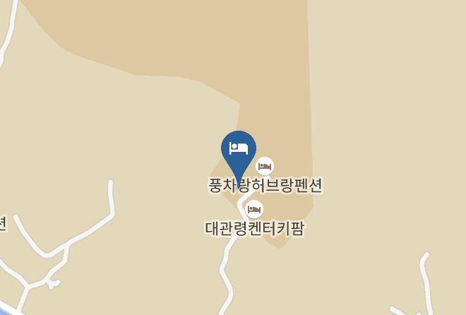 Pyeongchanggun - Jungfrau Pension Maps