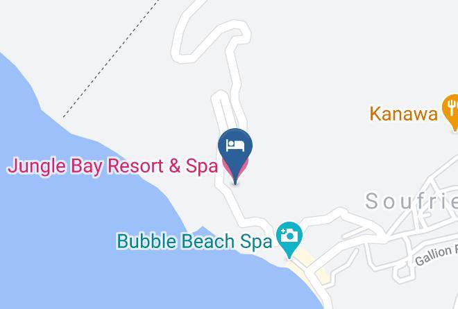 Saint Mark - Jungle Bay Resort & Spa Maps
