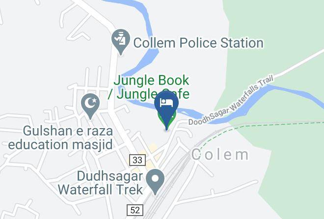 Sanguem - Jungle Book Jungle Cafe Maps