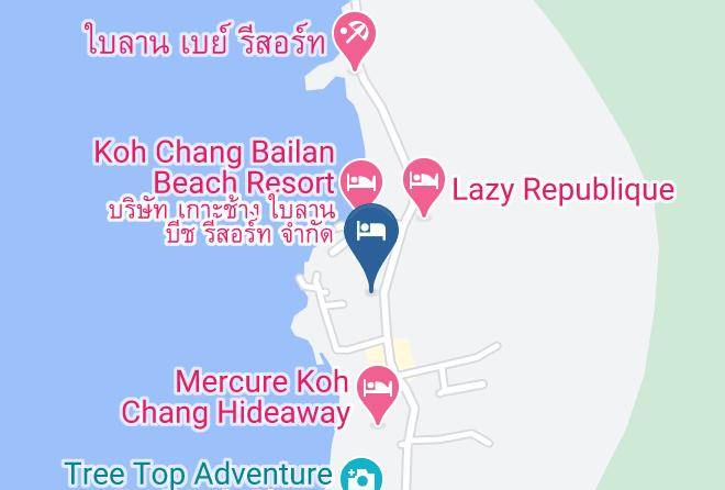 Amphoe Ko Chang - Jungle Garden Maps