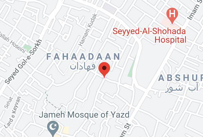 Yazd - Jungle Hotel Maps